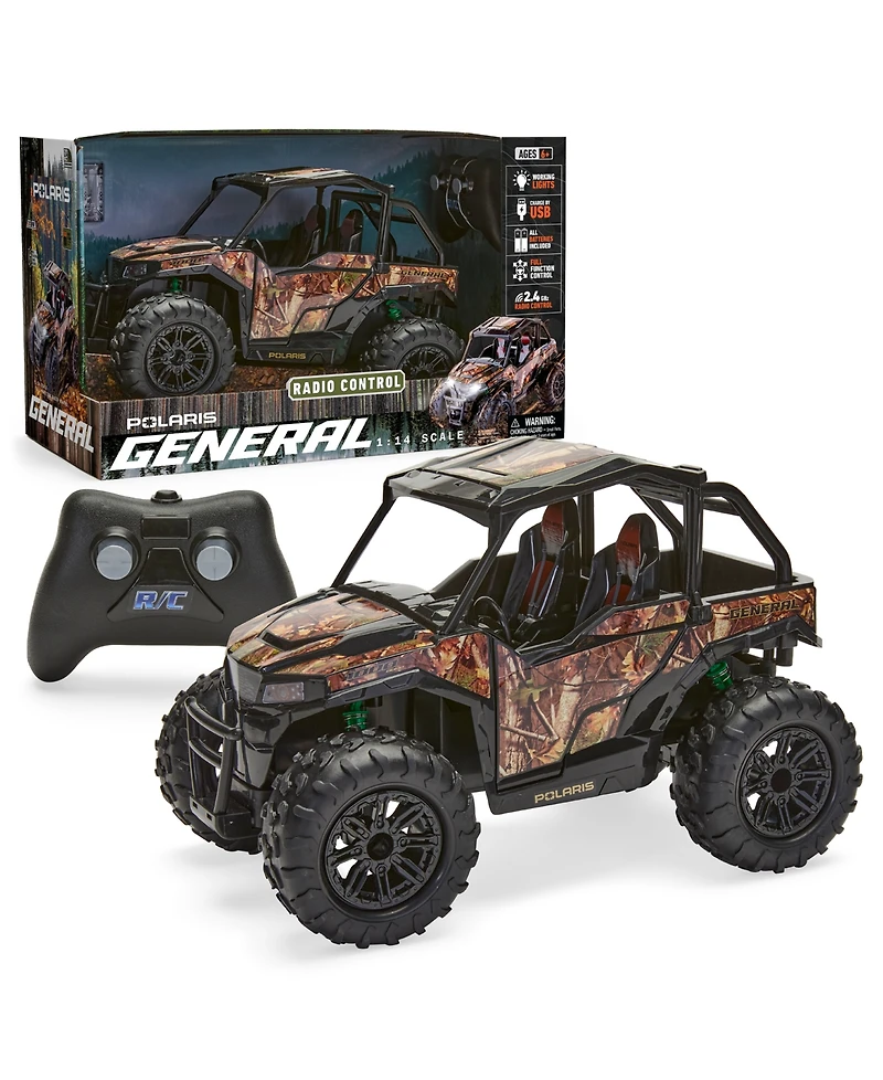 Sharper Image Polaris General 1:14 Scale Rc Vehicle