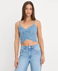 Good American Women's Sleeveless Butterfly Top