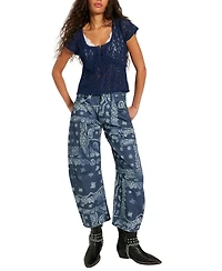 Free People Women's Claro Short-Sleeve Top