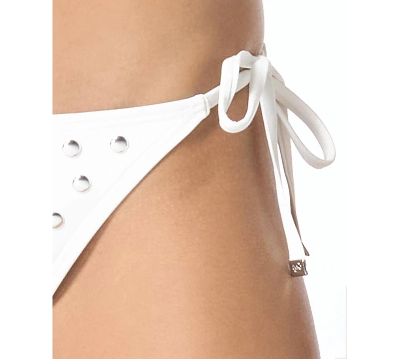 Michael Kors Pull-On Tie-Side Bikini Bottom