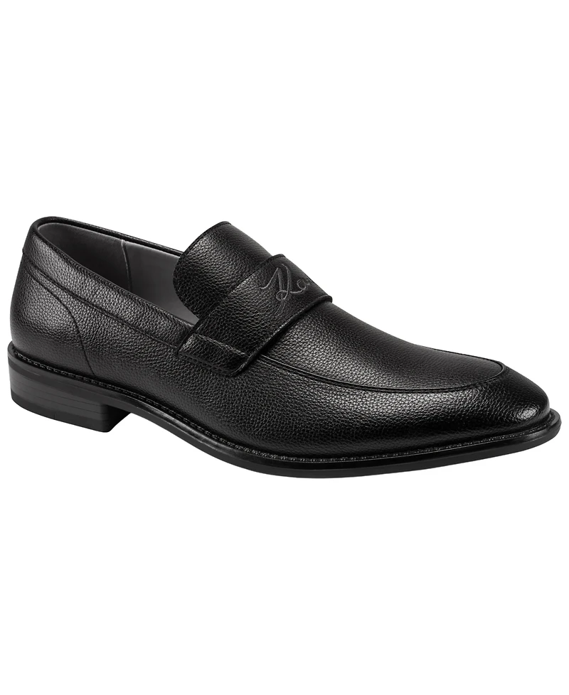 Karl Lagerfeld Men's Tumbled Slip-On Loafers