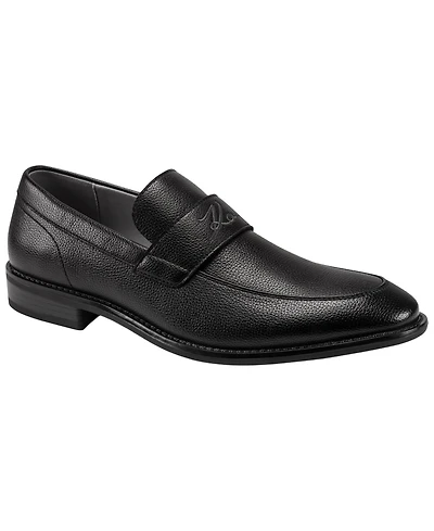 Karl Lagerfeld Men's Tumbled Slip-On Loafers