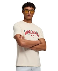 Puma Men's Regular and Big & Tall Morocco Football Regular-Fit T-Shirt