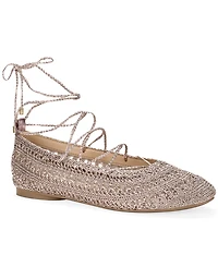 On 34th Women's Lace Up Round Toe Flats, Macy's Exclusive