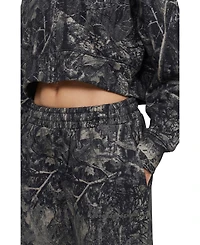 Good For Nothing Women's Woodland Camo Baggy Jogger
