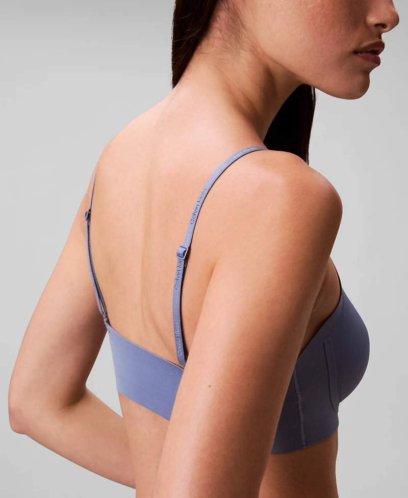 Calvin Klein Women's Invisibles Gel Wire Lightly Lined Bralette QF7142