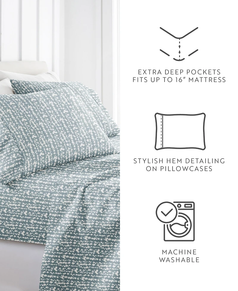 ienjoy Home Soft Lines 4-p.c. Sheet Set, Queen