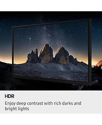 Samsung UN32F6000FFXZA 32 Inch Fhd Smart Tv with Mega Contrast with a Year Amber Protection Plan (2025
