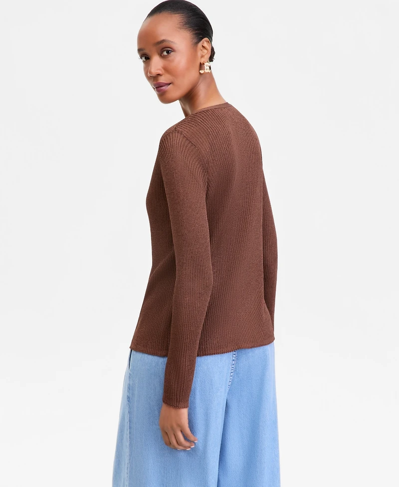 I.n.c. International Concepts Women's Scoop-Neck Sweater Tank, Macy's Exclusive