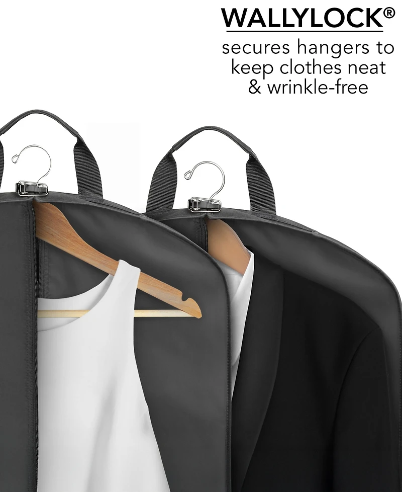 WallyBags 2-Pc. Deluxe Travel Garment Bag