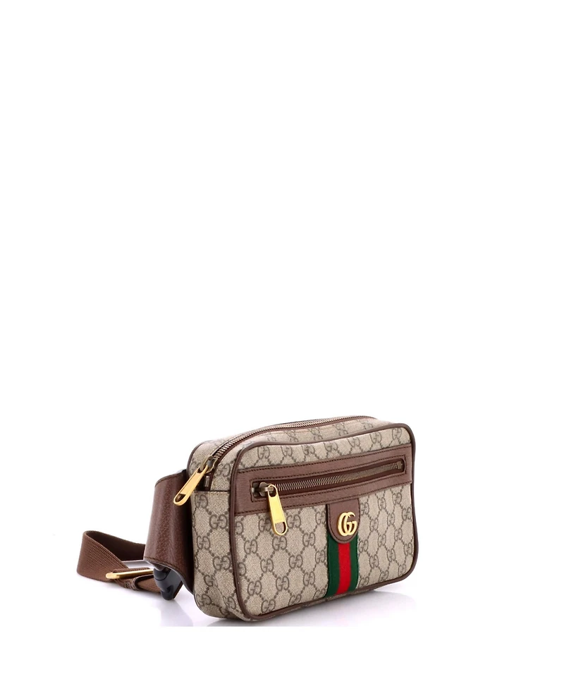 Pre-Owned Gucci Medium Ophidia Belt Bag Gg Coated Canvas