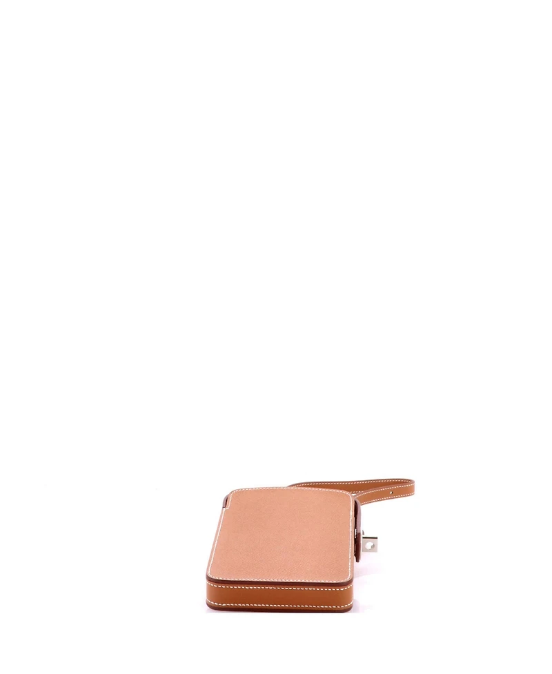 Pre-Owned HERMES Hac a Box Phone Case Epsom