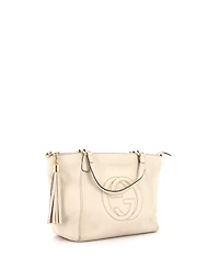 Pre-Owned Gucci Small Soho Convertible Top Handle Bag Leather