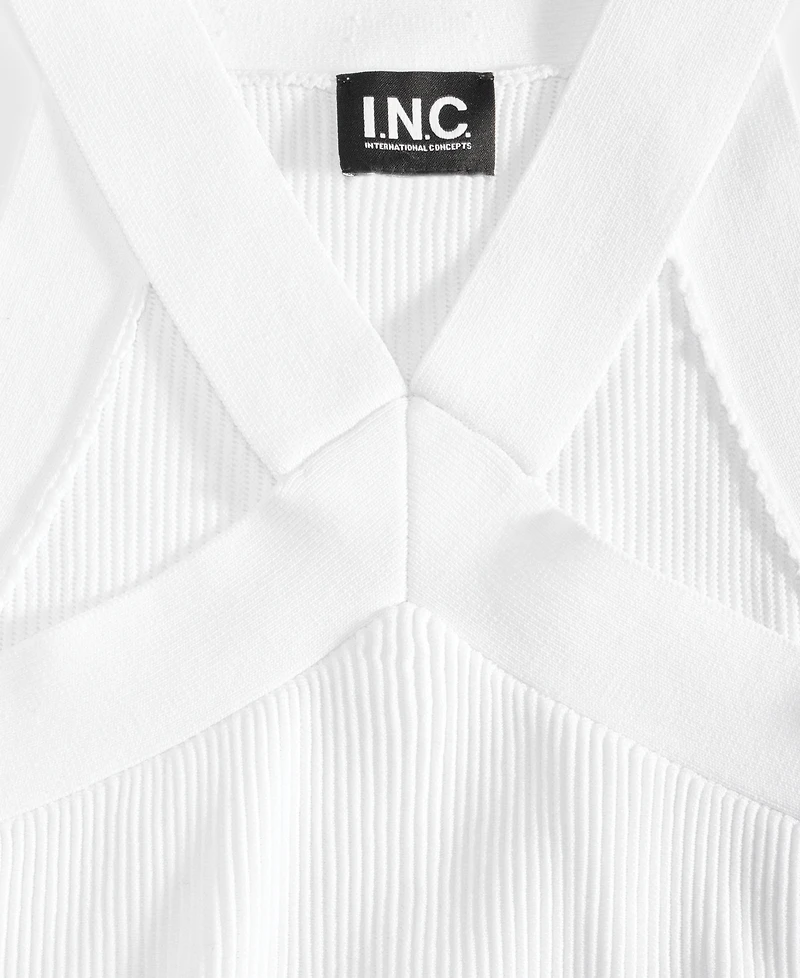 I.n.c. International Concepts Women's Halter Sweater Tank, Macy's Exclusive