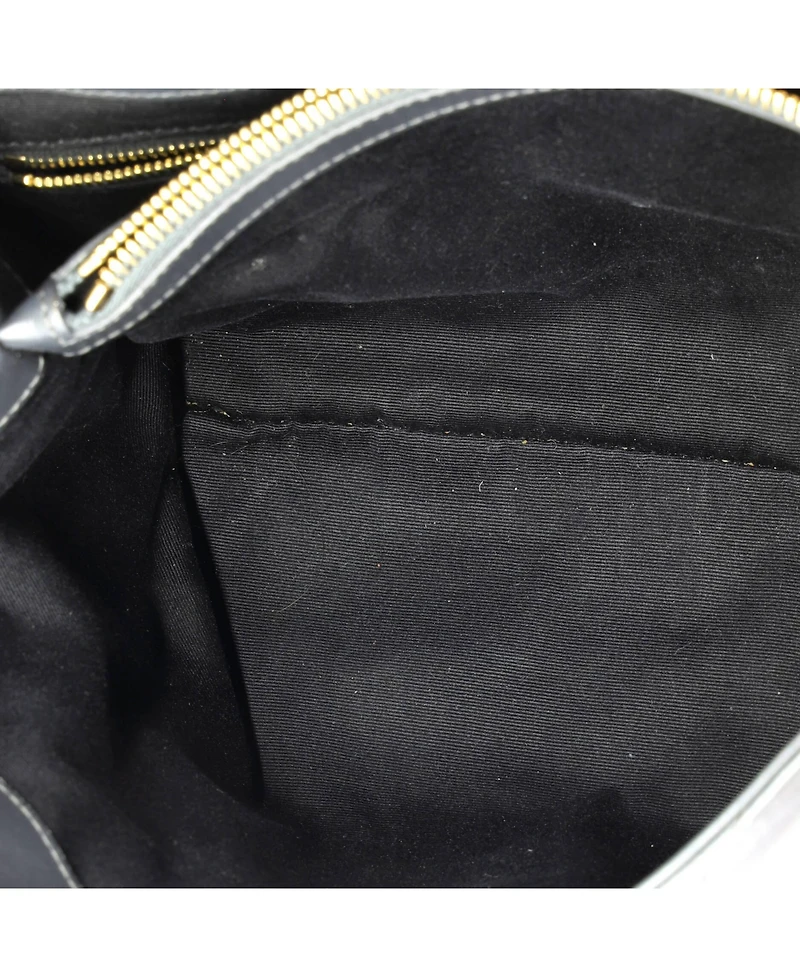 Pre-Owned Saint Laurent Medium Loulou Shoulder Bag Matelasse Chevron Leather