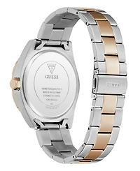 Guess Men's Two-Tone Multi-Function Watch, 43mm