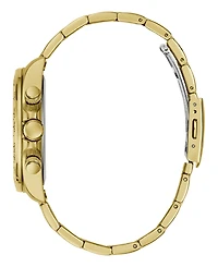 Guess Men's Gold-Tone Chronograph Watch, 42mm