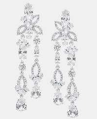 Givenchy Cubic Zirconia Viney Chandelier Earrings