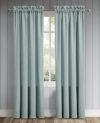 J Queen New York Blossom View Window Panel Pair