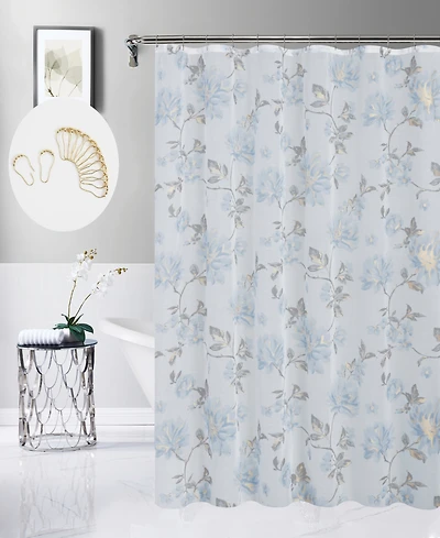 Dainty Home Jacqueline 13-Pc. Shower Curtain Set