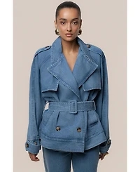 Jluxlabel Women's Double Breasted Jacket