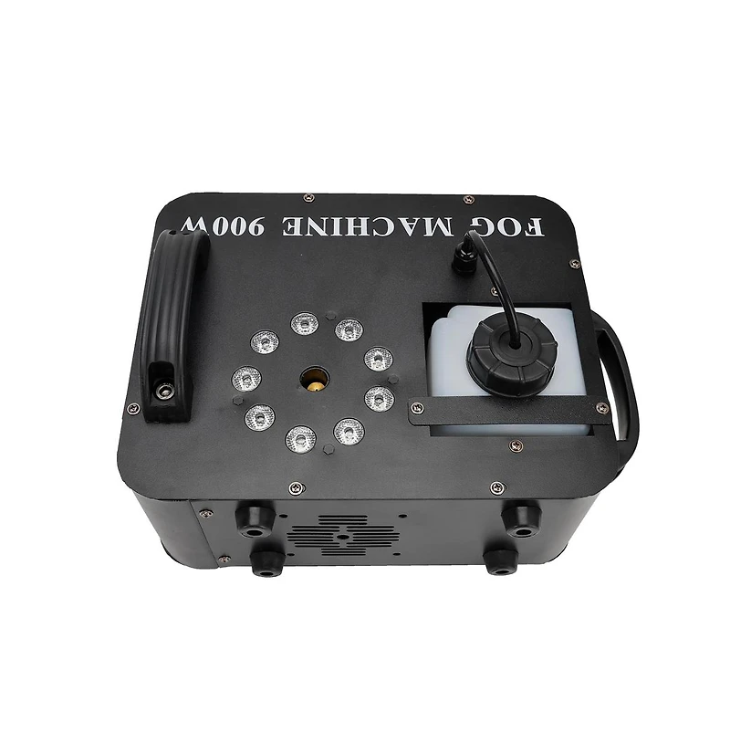 Artudatech 900W Party Fog Machine with Rgb Lights and Remote Control 15000 Cfm Output