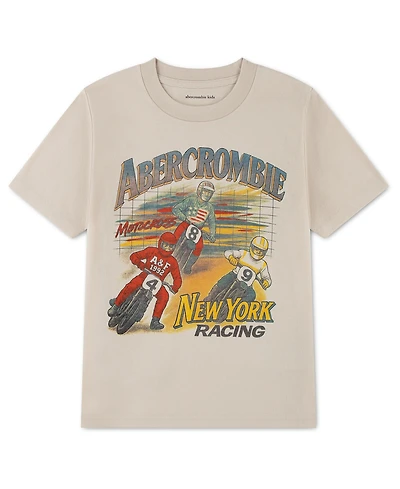 abercrombie kids Boys' Racing Graphic T-Shirt