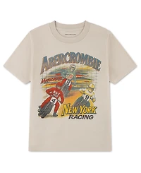 abercrombie kids Boys' Racing Graphic T-Shirt
