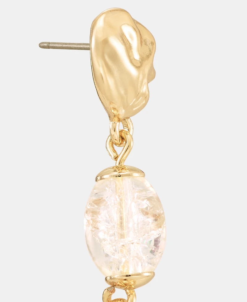 lonna & lilly Stone Linear Drop Earrings