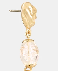 lonna & lilly Stone Linear Drop Earrings