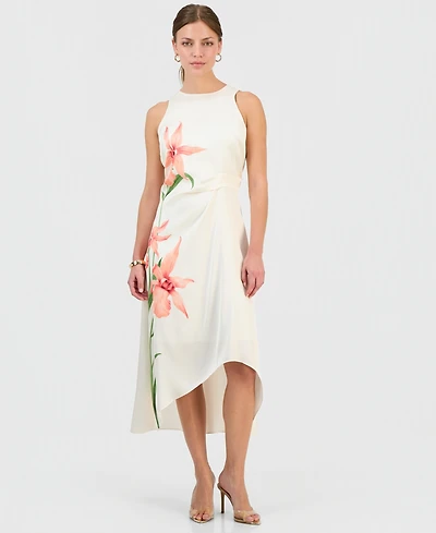 I.n.c. International Concepts Petite Asymmetric-Hem Dress, Macy's Exclusive