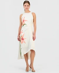 I.n.c. International Concepts Petite Asymmetric-Hem Dress, Macy's Exclusive