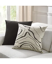 Z Gallerie Maeve Felted Wool Pillow