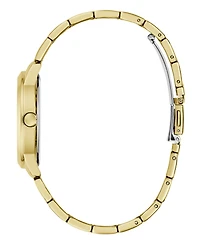 Guess Women's Gold-Tone Stainless Steel Watch, 34mm