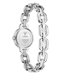 Guess Women's Silver-Tone Stainless Steel Watch, 23mm