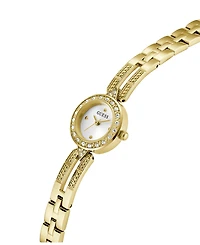 Guess Women's Gold-Tone Stainless Steel Watch, 23mm