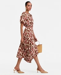 I.n.c. International Concepts Women's Asymmetrical Tiered Skirt, Macy's Exclusive