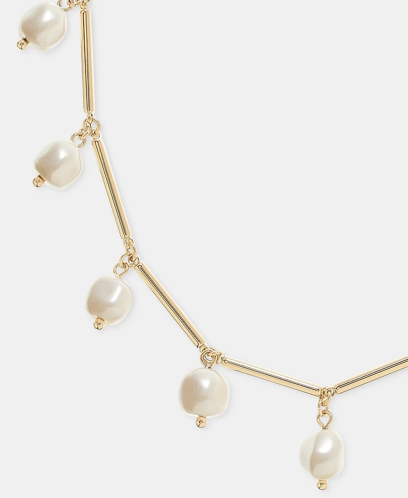 Lauren Ralph Lauren Shaky Imitation Pearl Statement Necklace