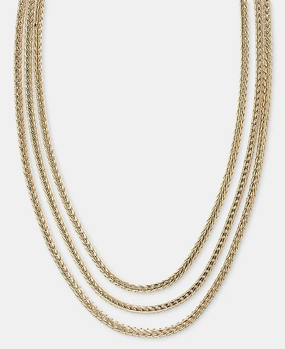 Lauren Ralph Lauren 16" Layered Collar Necklace