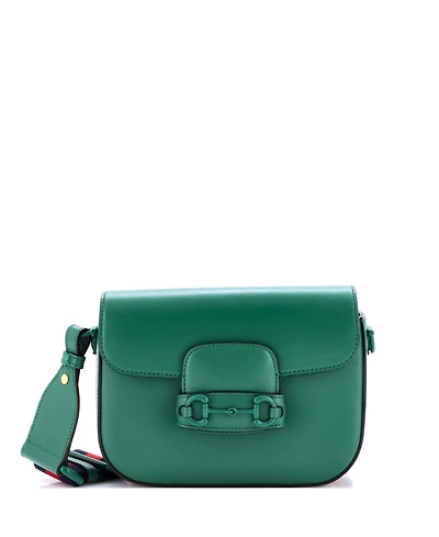 Pre-Owned Gucci Mini Horsebit 1955 Shoulder Bag Leather