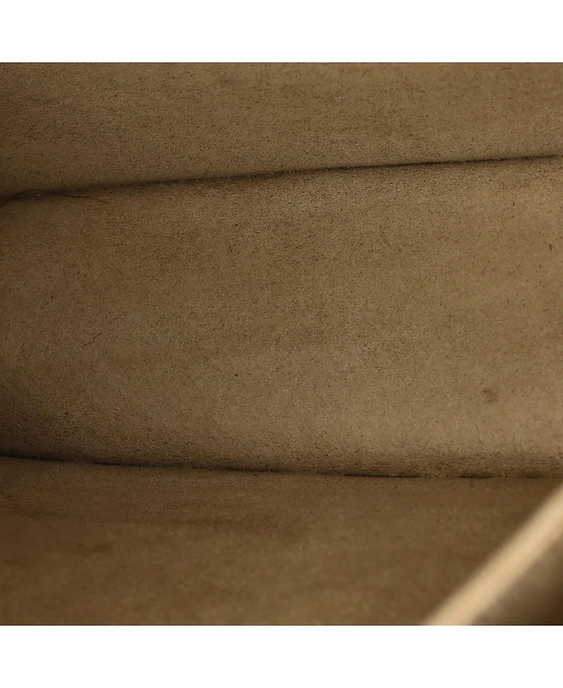 Pre-Owned Fendi Medium Mania Logo Kan I Bag Inlaid Leather