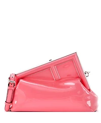 Pre-Owned Fendi Midi First Bag Patent