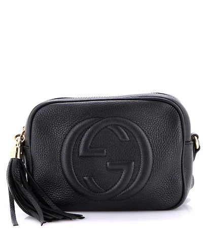 Pre-Owned Gucci Small Soho Disco Crossbody Bag Leather