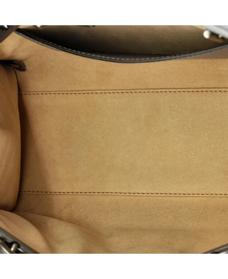 Pre-Owned Gucci Small Gg Marmont Aria Chain Shopping Tote Mixed Matelasse Leather