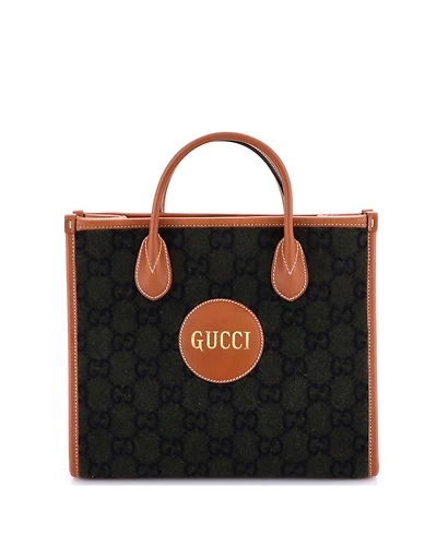 Pre-Owned Gucci Small Off The Grid Tote Gg Wool