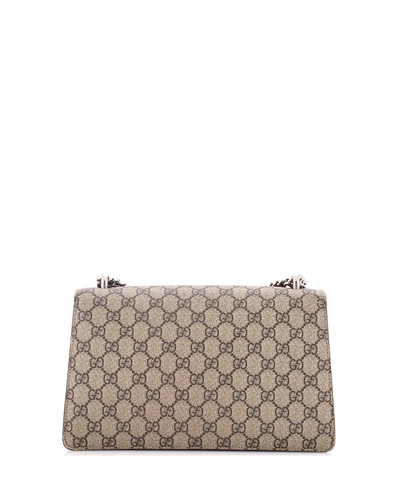 Pre-Owned Gucci Medium Dionysus Bag Gg Coated Canvas