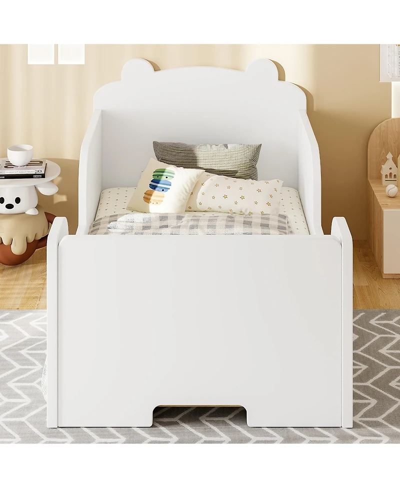 Rainsken Twin Size Kids Floor Bed Frame
