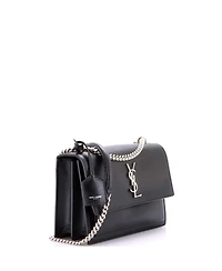 Pre-Owned Saint Laurent Medium Sunset Crossbody Bag Leather