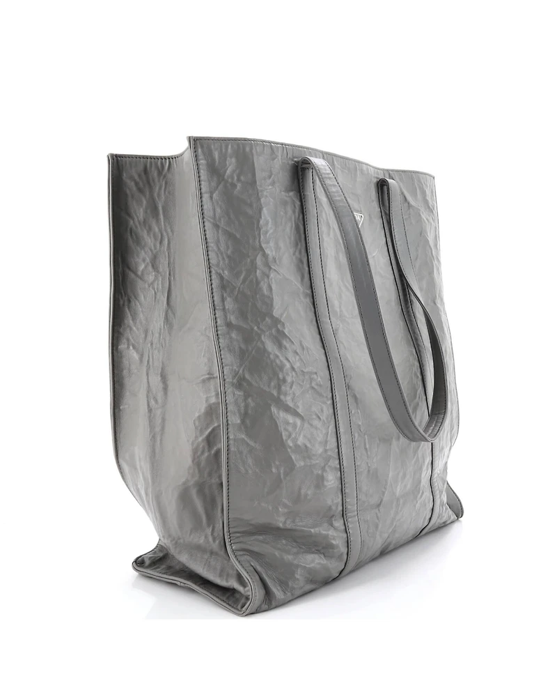 Pre-Owned Prada Medium Shopper Tote Nappa Antique