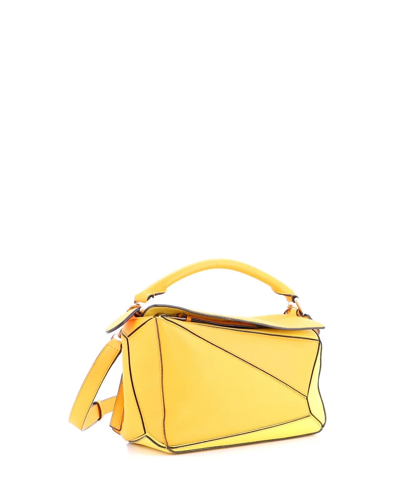 Pre-Owned Loewe Small Puzzle Bag Leather